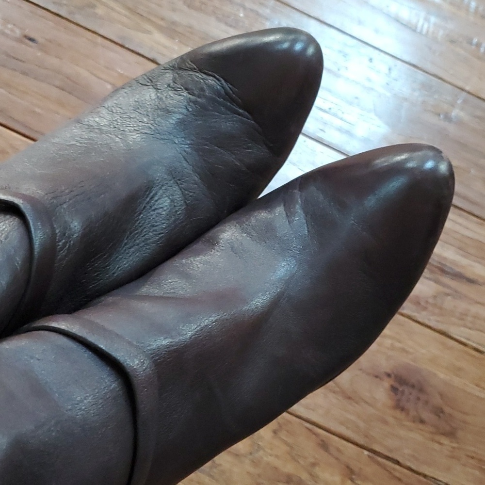 Coach Ugene high heel brown bootie - Picture 10 of 10